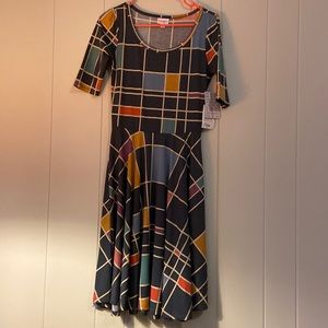Lularoe Nicole Dress Small